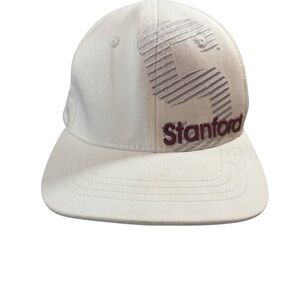 Zephyr Cream and Maroon Stanford Youth Hat